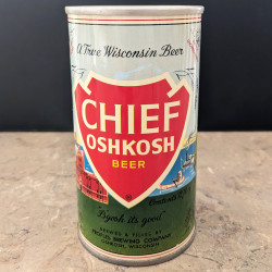 Chief Oshkosh Beer, Steel Can