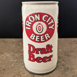 Iron City Draft Beer, Steel Can