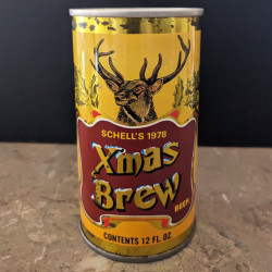 Schell's 1978 X-Mas Brew Beer Can