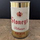 Stoney's Pilsner Beer, 12 oz Steel Can